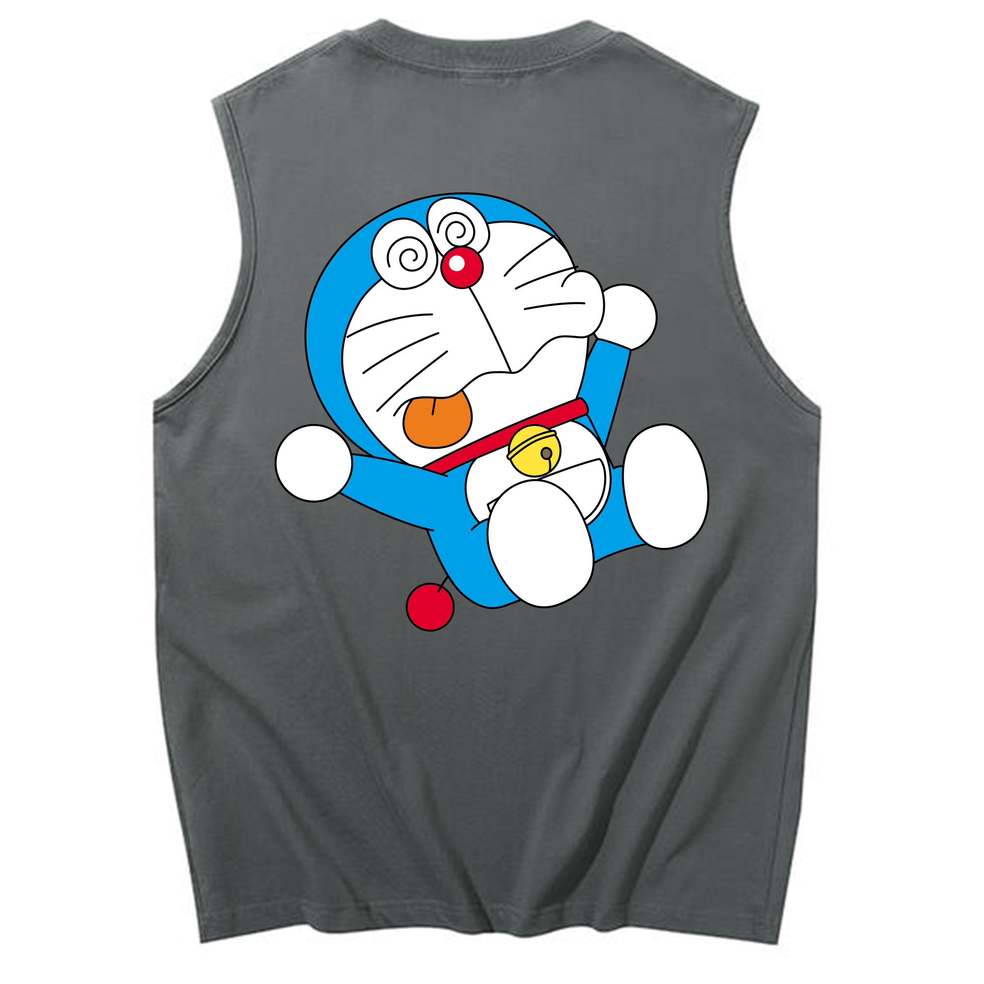 （画像用） ドラえもん Doraemon コットン100％タンクトップ（背面プリント）